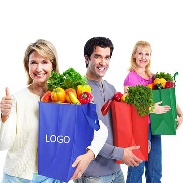 Stand-Up Non-Woven Shopping Bags