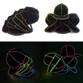 Party Glow Cap W/ El Light Band, Soft Brim Illumination
