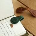 Leather Magnetic Bookmark For Books And Journals
