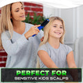 Portable Folding Hair Brush With Mirror
