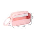 10 Pcs Foldable Plastic Hangers W/1 Pcs Storage Cosmetic Bag