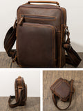 Leather Messenger Bag