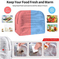 Reusable Thermal Insulated Waterproof Lunch Tote Bag