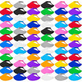 Adjustable Pediatric Foam Visors with Coil Bands