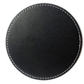 4" PU Leather Round Coaster