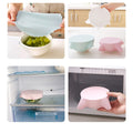Reusable Silicone Stretch Lids Covers For Food Storage