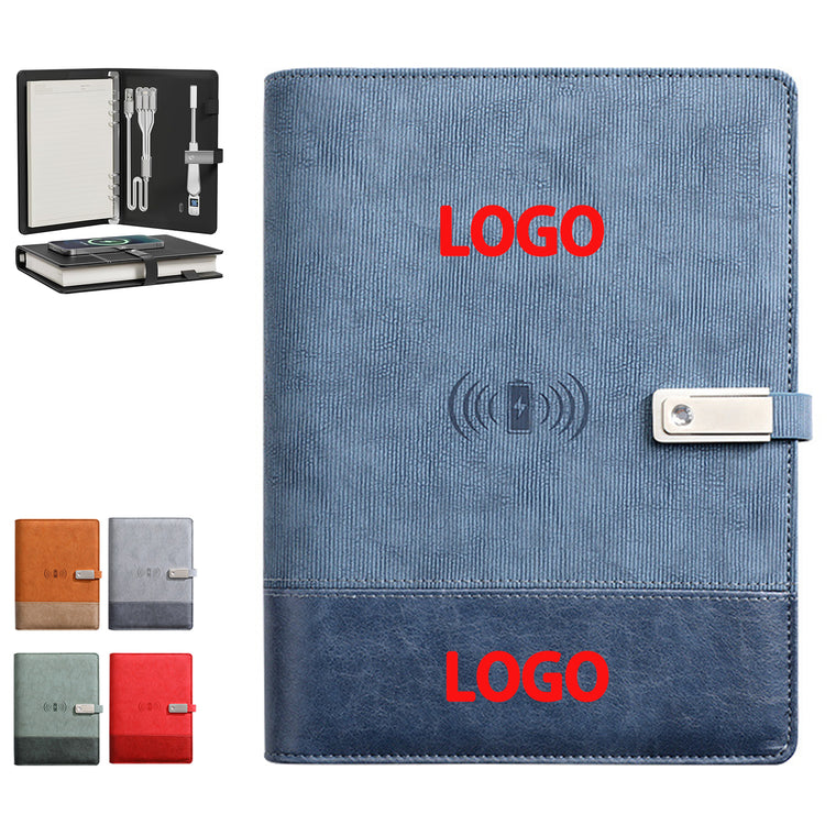 A5 Portable Business Wireless Charging Notebook