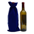 Velvet Drawstring Wine Bottle Bag