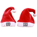 Embroidered Plush Christmas Hats
