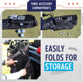 Black Lightweight Golf Bag with Cushioned Shoulder Strap