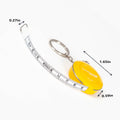 Automatic Retractable Tape Measure Keychain