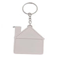 House Shaped Tape Measure Keychain
