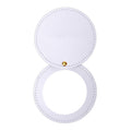 Pu Leather Rotating Round Portable Dressing Mirror