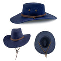 Suede Travel Cowboy Hat