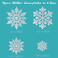 36Pcs Christmas Snowflake Ornaments