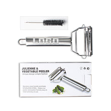 Stainless Steel Double Head Peeler Grater