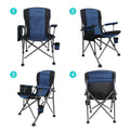 High Back Cushioned Outdoor Camping Chair