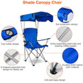 Folding Canopy Beach Chair