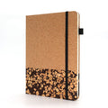 Eco-Friendly Coffee Grounds Cork Notebook Set