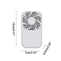 Portable Square Mini Fan With 800mAh Phone Stand Design