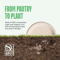 Eco-Friendly Disposable Paper Plate