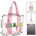 Waterproof PVC Towel-Embroidered Tote Bag