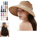 Sun Visors Foldable Straw Hats