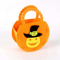 Halloween Pumpkin Candy Felt Bag