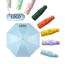 8 Ribs Anti-UV  Mini Folding Umbrella