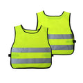 Kids High Vis Reflective Safety Vest with Elastic Strap