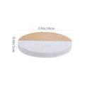 Wooden Round Square Coffee Placemat