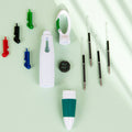 4 In 1 Shuttle Retractable Ballpoint With Buckle Keychain