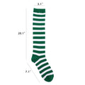 Christmas Striped Knee-High Socks