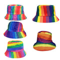 Cotton Rainbow Bucket Hat