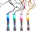 5-Inch LED Light-Up Pen with Necklace, Black Ink, Torch