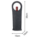 Single Bottle Felt Cloth Wine Bottle Bag Tote Bag Gift Bag