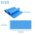 Extra Thick Exercise Nbr Yoga Mat Comes With Storage Bag