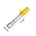 5 inch LED Light-Up Black Ink Pen With Necklace