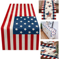 Decor Tablecloth Full Color Imprint Linen Table Runner