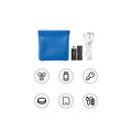 Automatic Closing Data Cable Lipstick Earphone Storage Bag