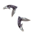 3D Eagle Head Folding Pocket Knife Keychain