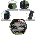 Beach Mesh Drawstring Backpack With Wet Pocket