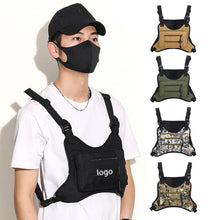 Outdoor Sports Cycling Vest Chest Bag Tactical Waist Bag