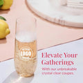 9 Oz Plastic Stemless Champagne Flute