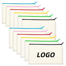 Canvas Pencil Bag Large Capacity Stationery Bag