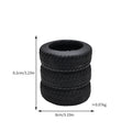Black Tire Shaped Pen Holder