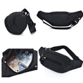 Oxford Zippered Fanny Pack