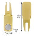 All Metal 3-in-1 Golf Divot Tool