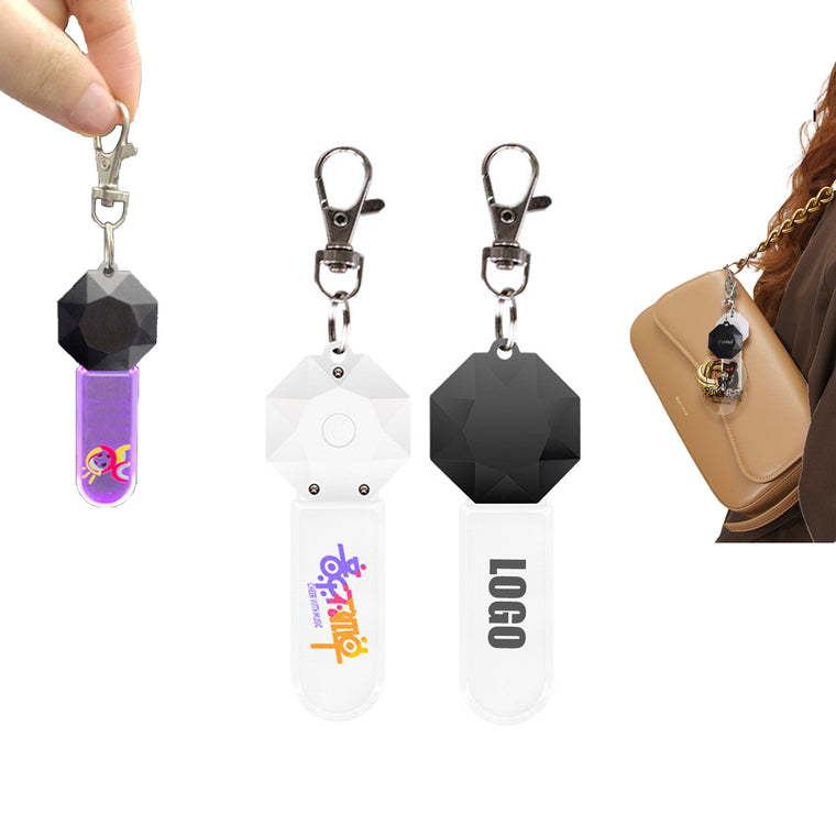 Acrylic Lighted Led Keychain