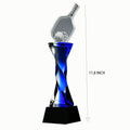 Crystal Pickleball Champion Trophy